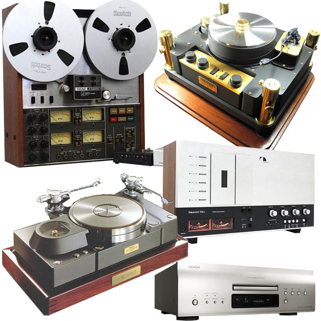 CD/SACD/レコードプレーヤー・D/Aコンバータ