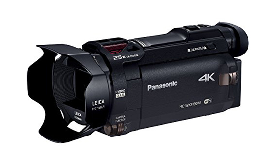 パナソニック4Kビデオカメラ「HC-WXF990M」を高額買取中