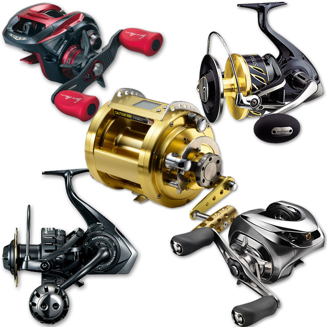 電動/ベイト/スピニングリール