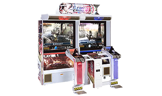 「タイムクライシス」ガンシューティング