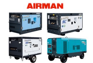 エアマンのエンジンコンプレッサ