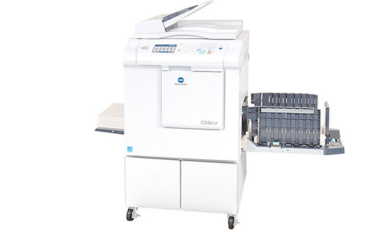 コニカミノルタ「デジタル孔版印刷機」