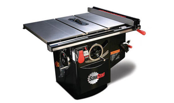 軸傾斜丸鋸盤SawStopを買取