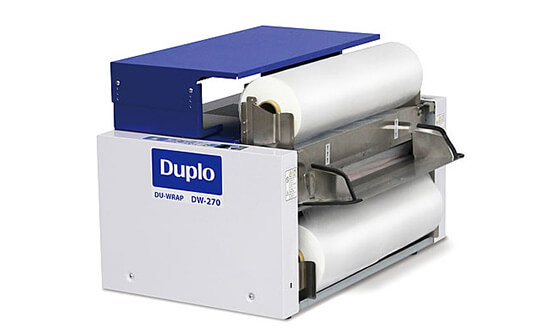 デュプロ 新聞包装機