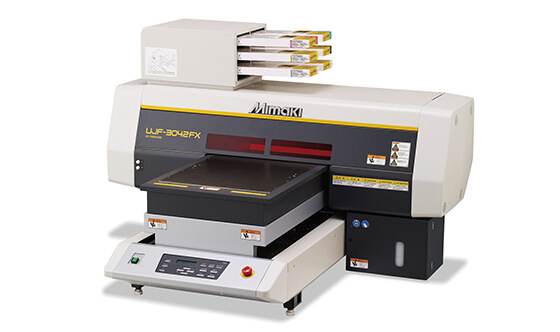 ミマキ「フラッドヘッドインクジェットプリンター」