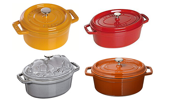 STAUB(ストウブ)の製品を買取中。