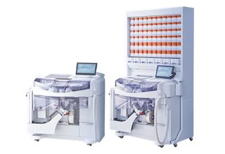 湯山製作所の散薬分包機