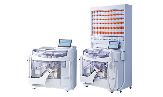 湯山製作所の散薬分包機