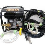 工進のエンジン高圧洗浄機